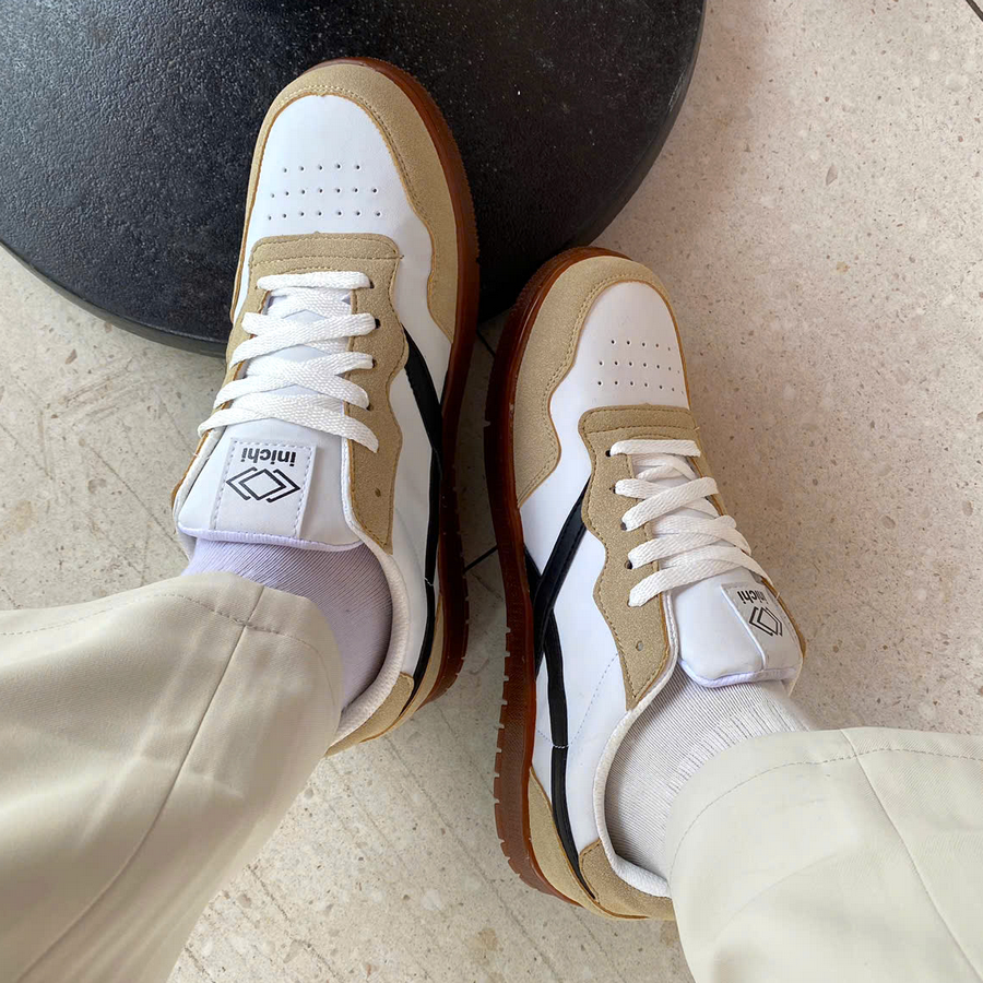 Giày Sneaker Inichi G1331 Be X Đen
